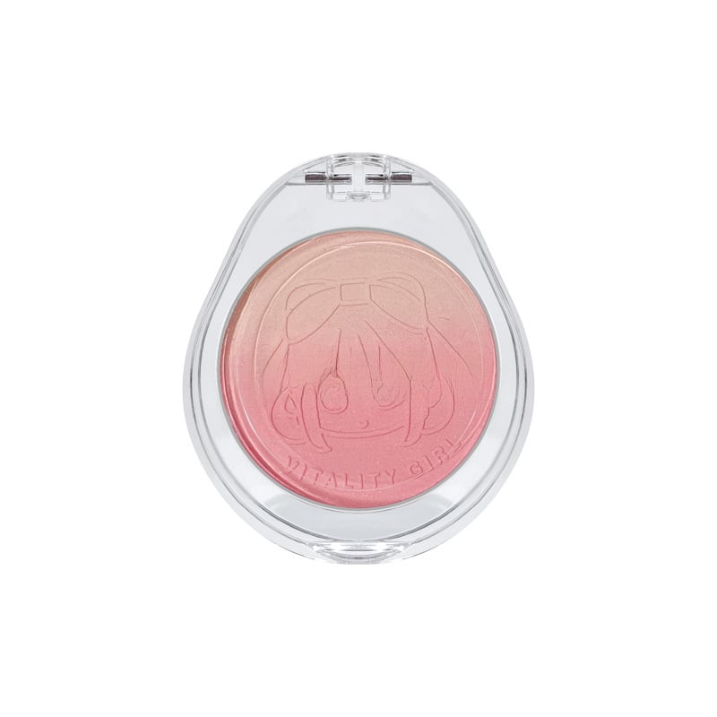 kakashow vigorous girl gradient blush matte fine flash student party daily White Peach Milk Tea Rouge