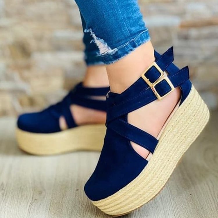 Thick-soled Baotou Platform Shoes
