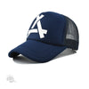 Men's Outdoor Leisure Peaked Cap Wide Brim Sunshade Breathable Net Cap