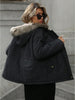 Aveloria Hooded Cinched Waist Casual ParkaPadded Insulated Polyfill Synthetic Insulation Winter Coat