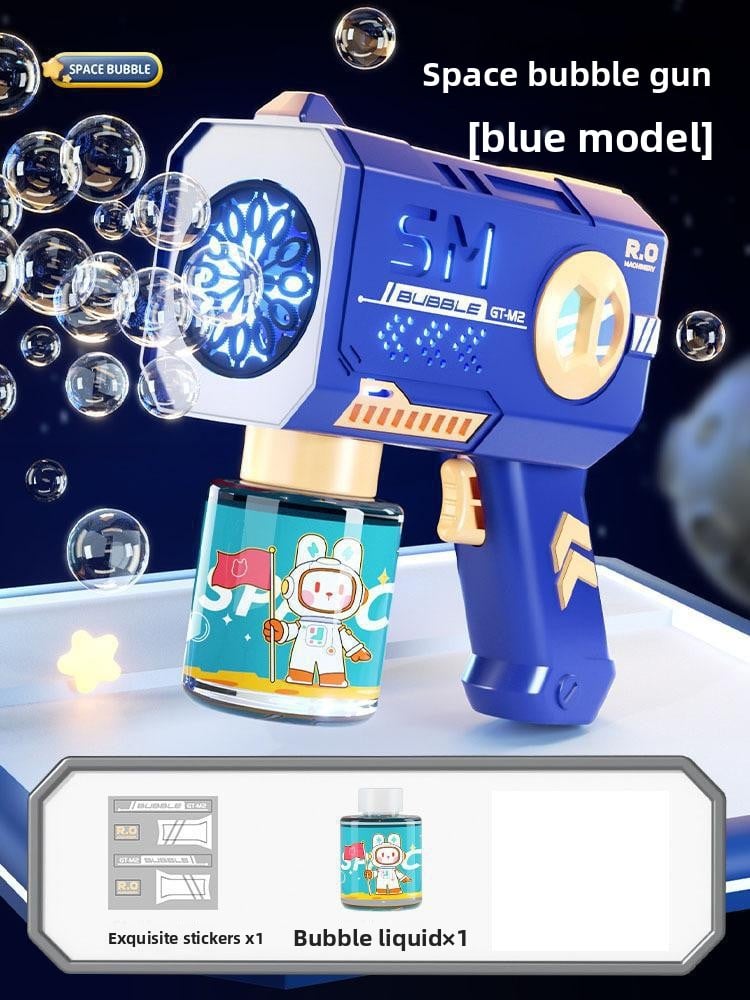 Handheld fully automatic children's bubble machine