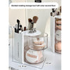 Powder puff storage box