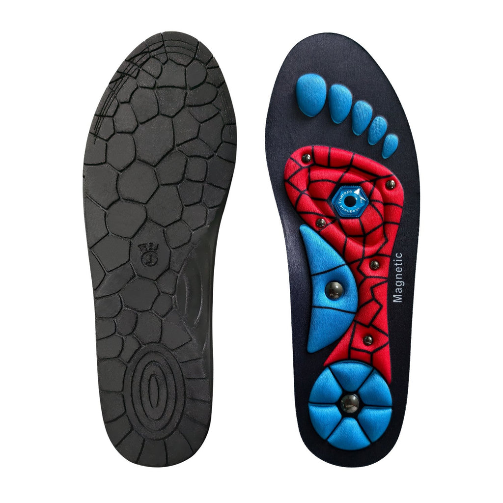 Transparent Magnetic Insole Men's Breathable Insole Running Sports Shock Absorbing Massage Insole Women's Tailable Magnetic Therapy Insole