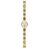 BS brand 2023 New HOT Watch Factory Direct fashion trend Oval color treasure rainbow light luxury F1726