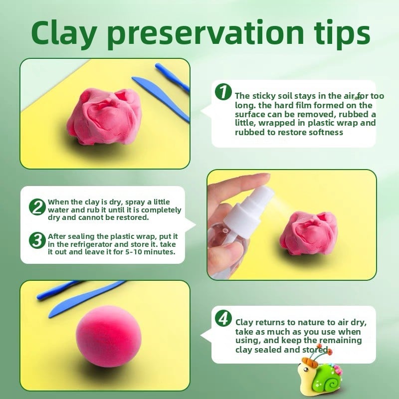 Ultra Light DIY Color Clay for Kids