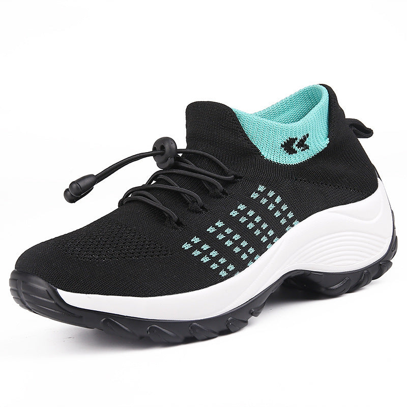 Big-size casual platform women's shoes