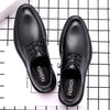 Leather men's shoes