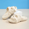 Summer Slip-on Slippers Women's EVA Indoor Bathroom Non-Slip Fish Mouth Coconut Home Thick Bottom Soft Household Men's Sandals