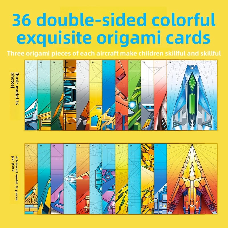 Children's Educational Origami Paper Plane DIY Craft Toys