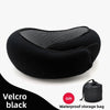 A U-shaped neck guard pillow that can be stored