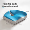 Memory foam lumbar support cushion