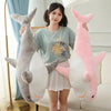 Shark Plush Pillow ? Cute Stuffed Toy Cushion for Kids