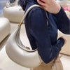 Single-shoulder armpit crescent-shaped bag