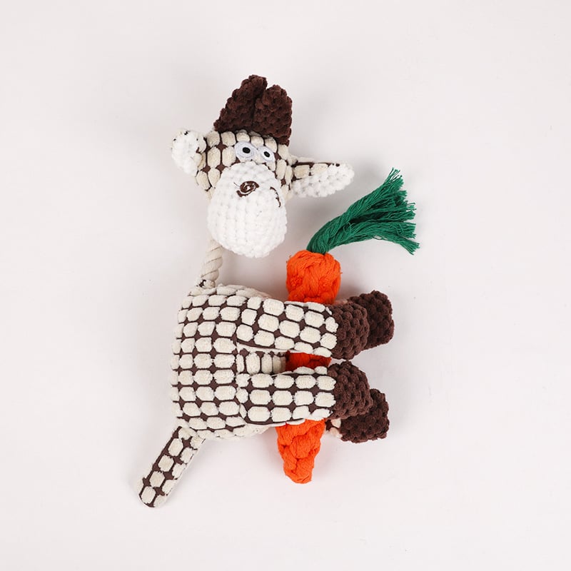 Pet plush toys that can withstand biting and grinding teeth