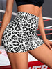 Ladies' Leopard Print Fashionable Versatile Shorts
