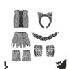 Wolf Ears Head Button Mask