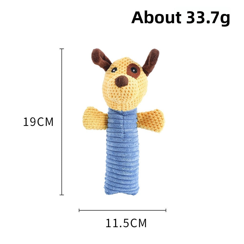 Plush Bite-Resistant Sound Pet Toys for Dogs and Cats