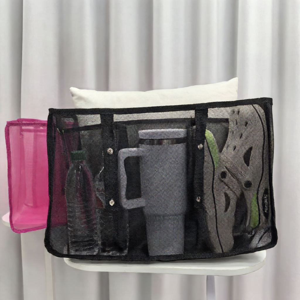 Waterproof Mesh Storage Bag with PVC Dividers