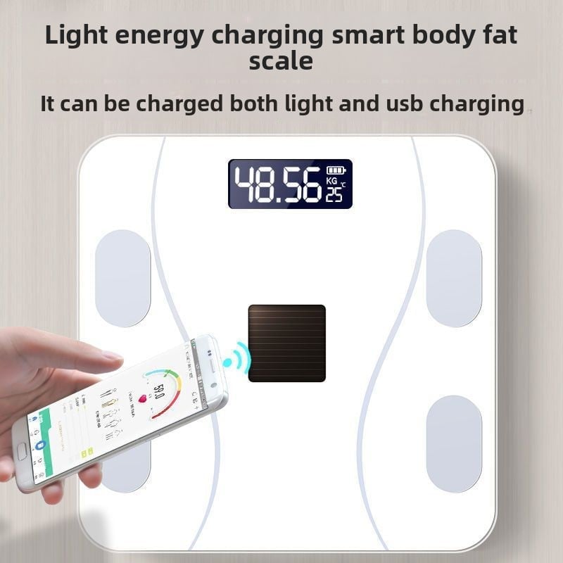 Smart Precision Bluetooth Rechargeable Mini Professional Home Body Weight Scale