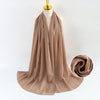Elegant Pearl Chiffon Scarf for Women