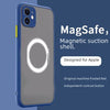 Apple magnetic matte phone case