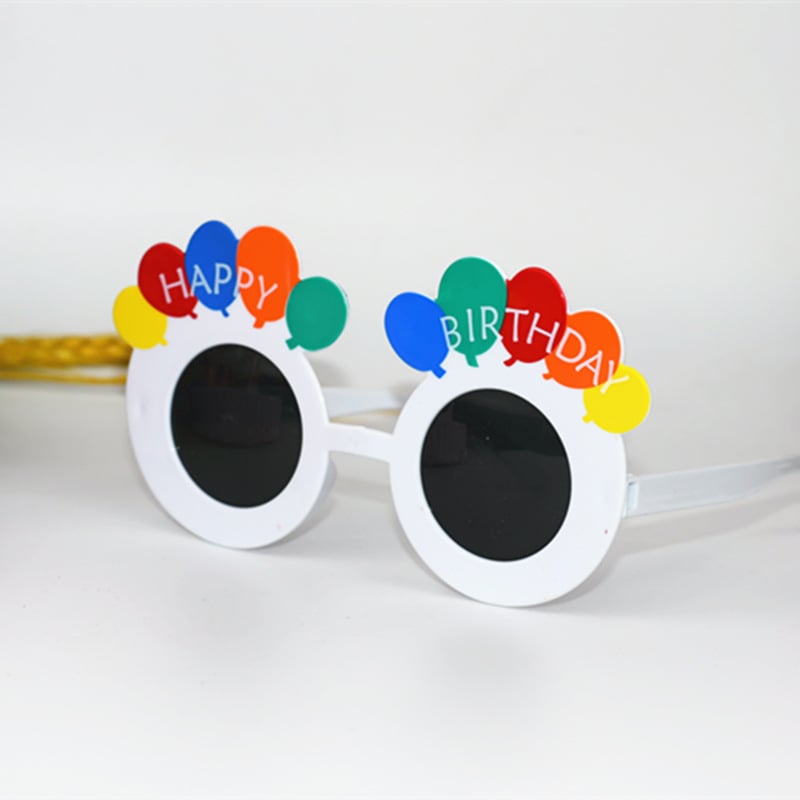 Bizarre creative party photography props, cake decorations, weekend props, Christmas birthday glasses