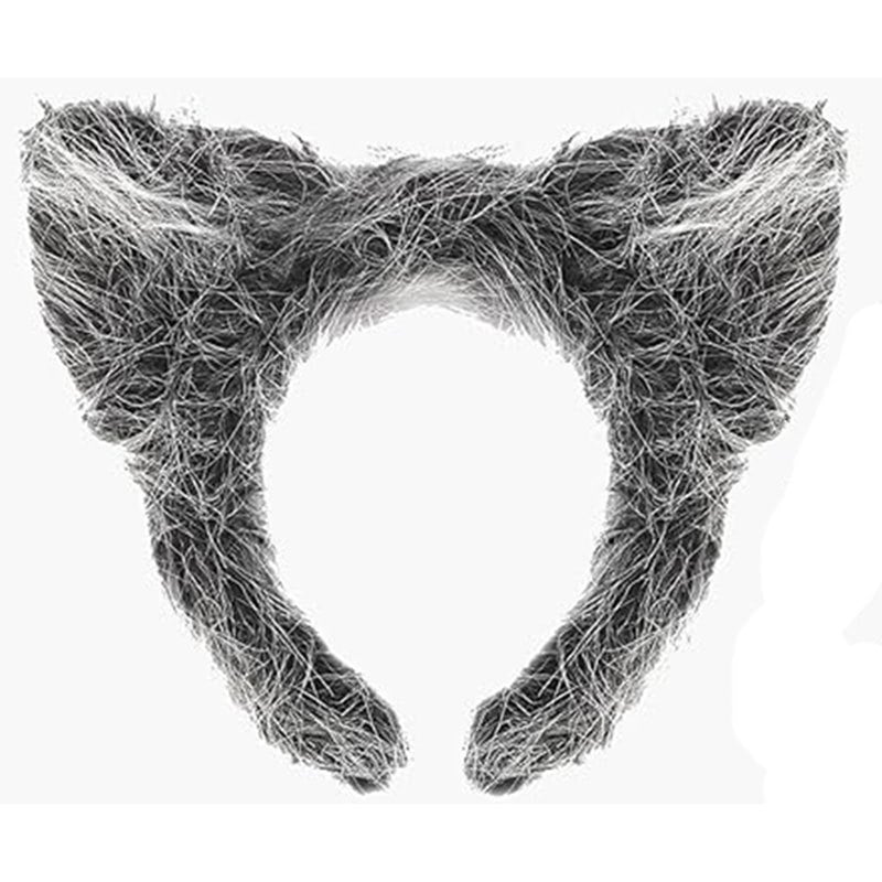 Wolf Ears Head Button Mask