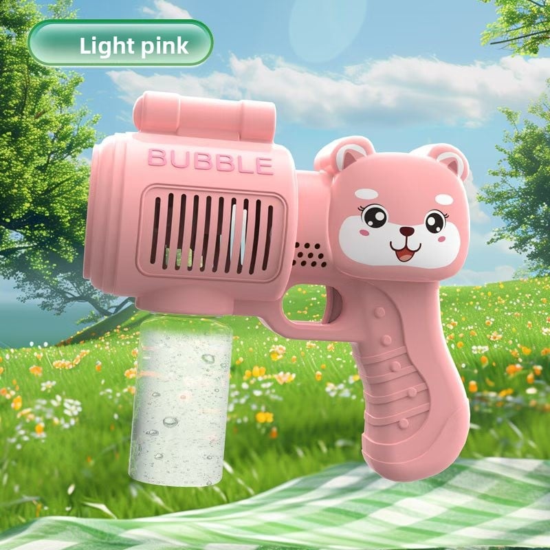 Handheld fully automatic children's bubble machine