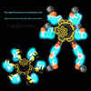 Flexible and Luminescent Gyroscope