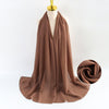 Elegant Pearl Chiffon Scarf for Women