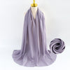 Elegant Pearl Chiffon Scarf for Women