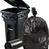 Flat-mouthed light-proof garbage bag