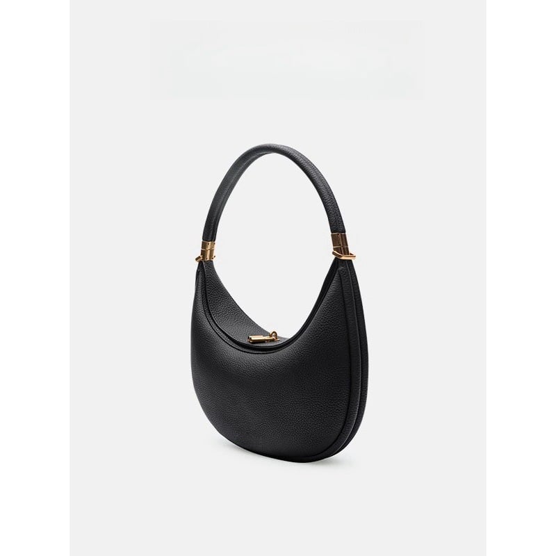 Single-shoulder armpit crescent-shaped bag