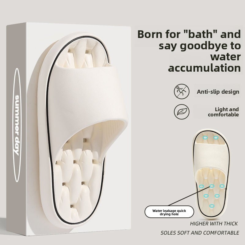 Summer Slippers for Women, Indoor Bathroom, High-End Home Eva Men's Slippers, Non-Slip and Non-Stinky Feet