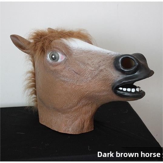 Latex animal mask