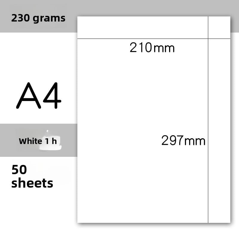 Handmade colored cardstock