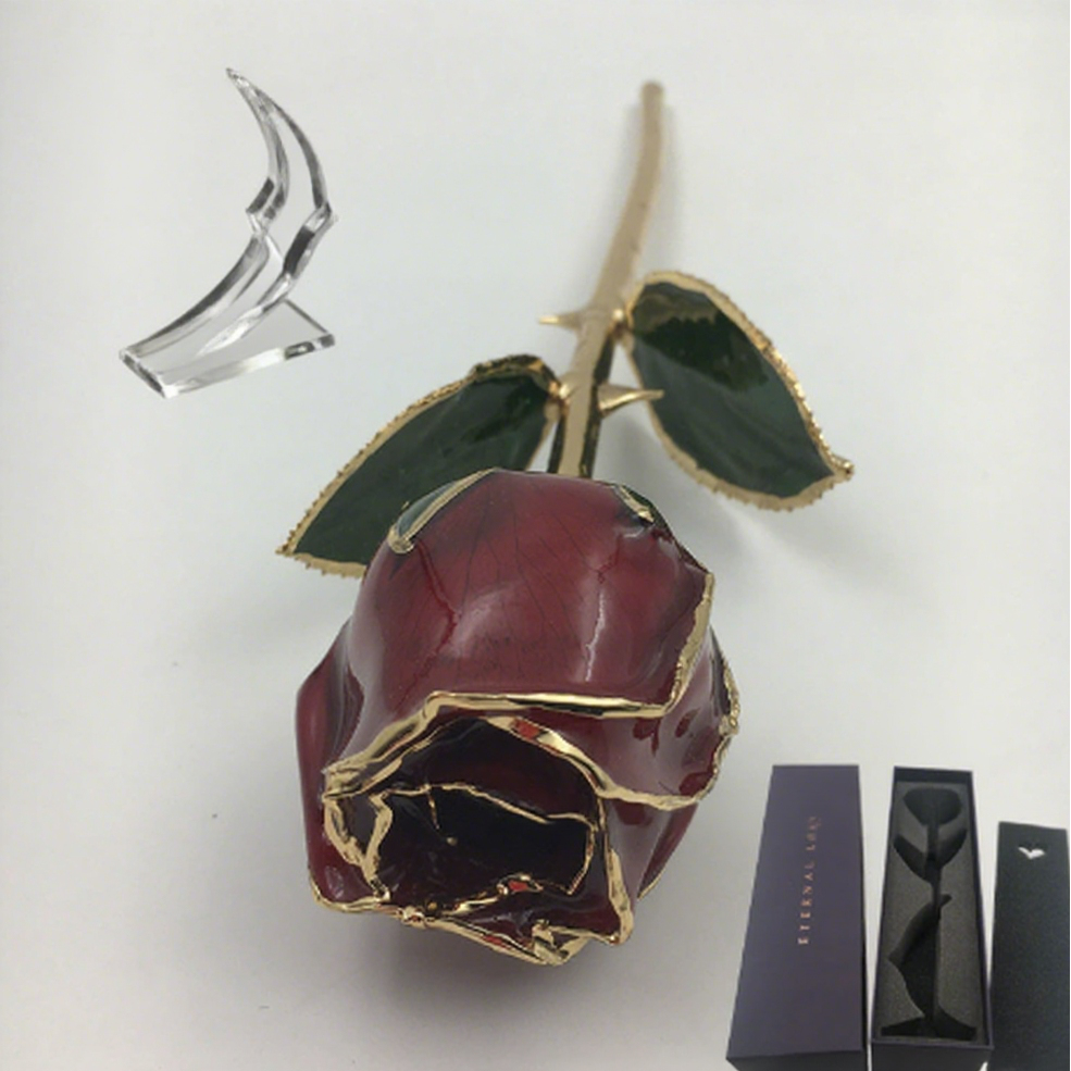 Gilded rose