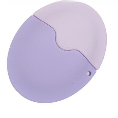 Detachable ball bearing silicone face cream applicator