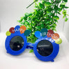 Bizarre creative party photography props, cake decorations, weekend props, Christmas birthday glasses