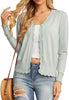 Fashion Short Knitted Cardigan Coat