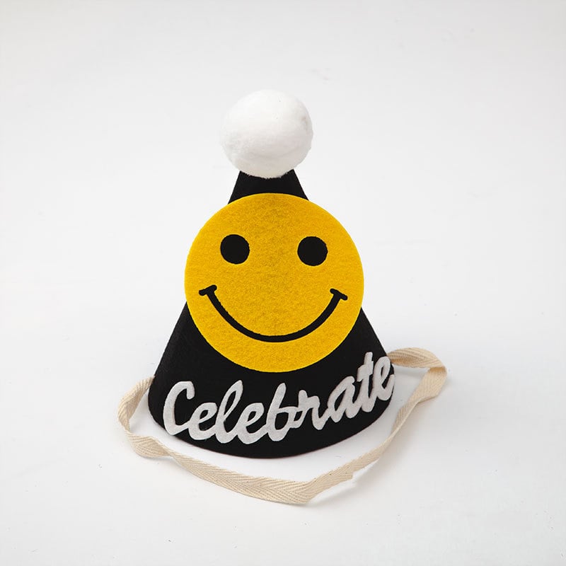 Felt hat children's birthday non-woven hat party yellow crown decorative hat diy crown props