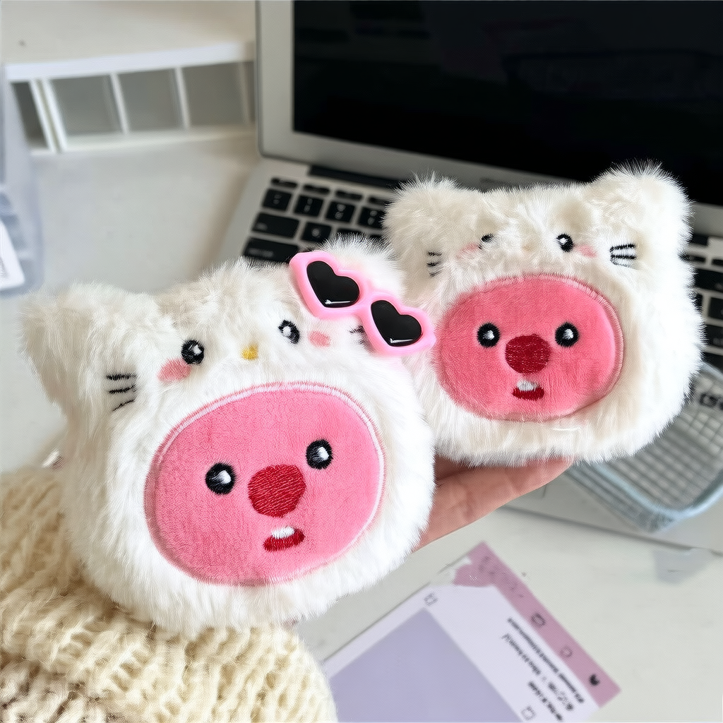 Plush toy pendants, cartoon dolls, toy keychains