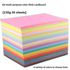 Handmade colored cardstock