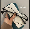 Polygonal myopia glasses frame