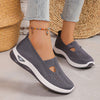 Large-size casual comfortable women's leather shoes