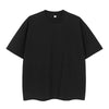 Double Yarn Short Sleeve Sweat-absorbing Cotton T-shirt Top