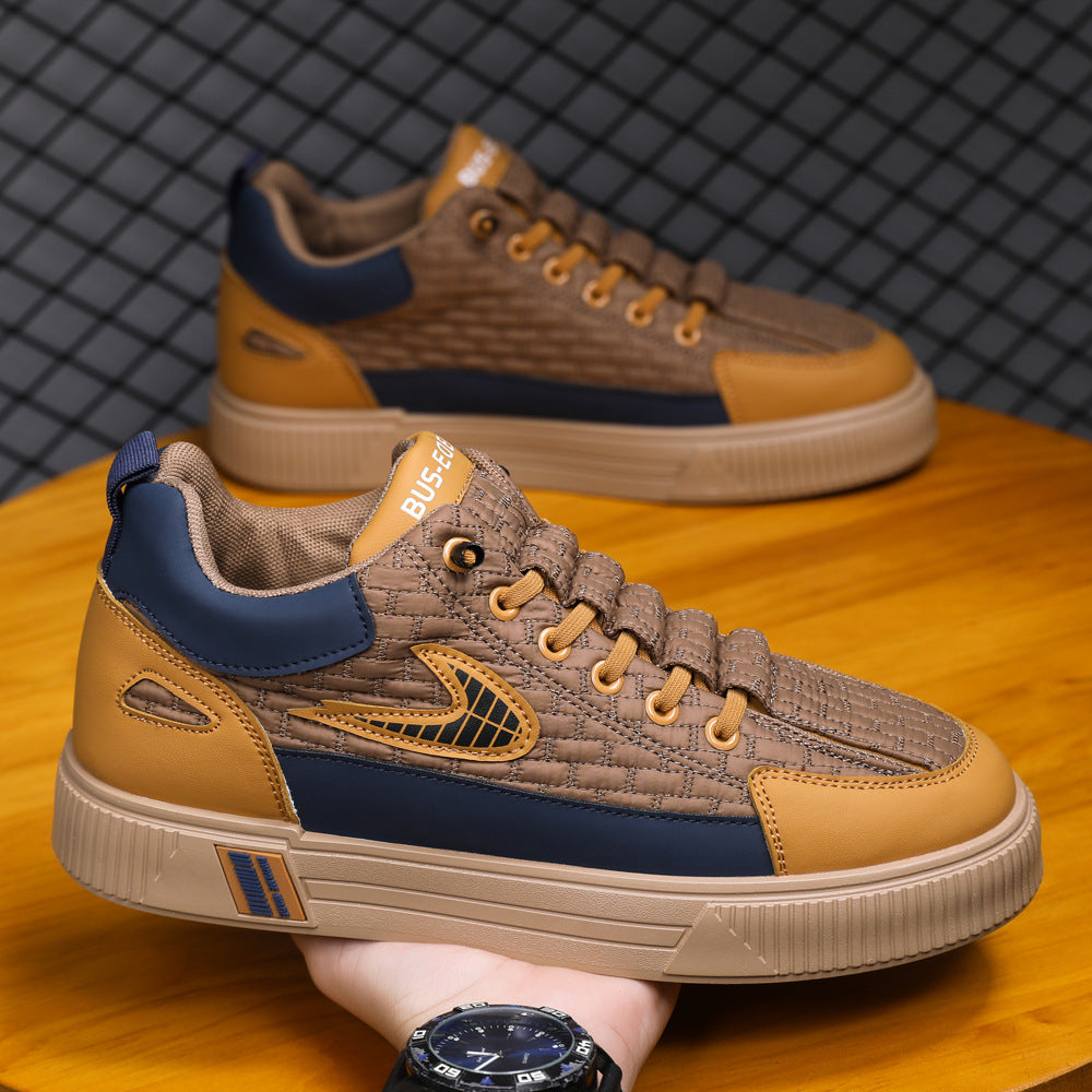 Men's leather Ashgan slip-on shoes