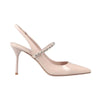 One-string wrap-around head-toe sandals