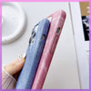 iphone canvas denim phone case
