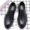 Leather men's shoes